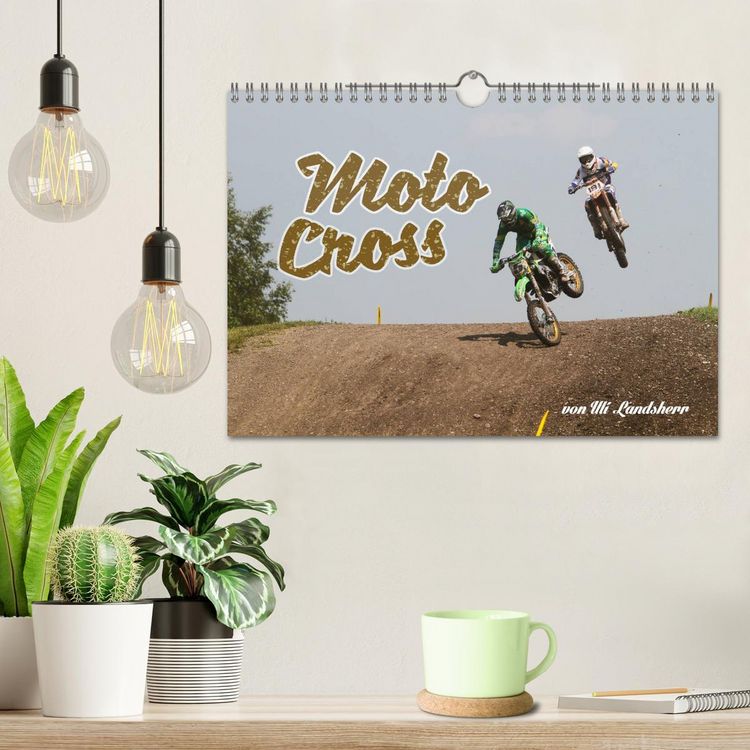 Produktbild: Moto Cross (Wandkalender 2026 DIN A4 quer), CALVENDO Monatskalender
