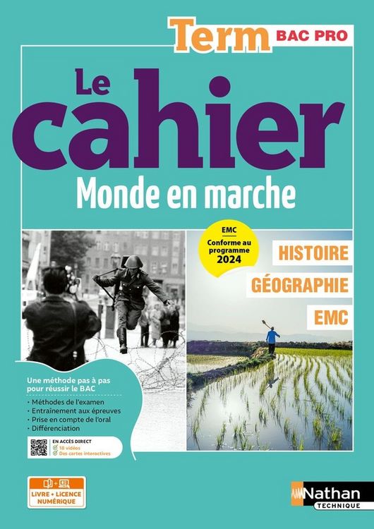 Produktbild: Le Cahier Histoire-Geographie-Emc ; Terminale Bac Pro (Edition 2026)