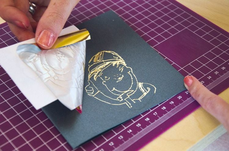 Produktbild: PEBARO 0221P - Batteriebetriebener Hei&szlig;folien-Pr&auml;gestift