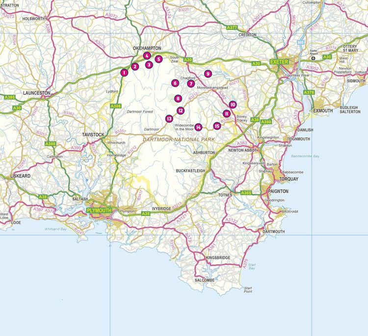 Produktbild: Short Walks on Dartmoor - North: Okehampton and Chagford
