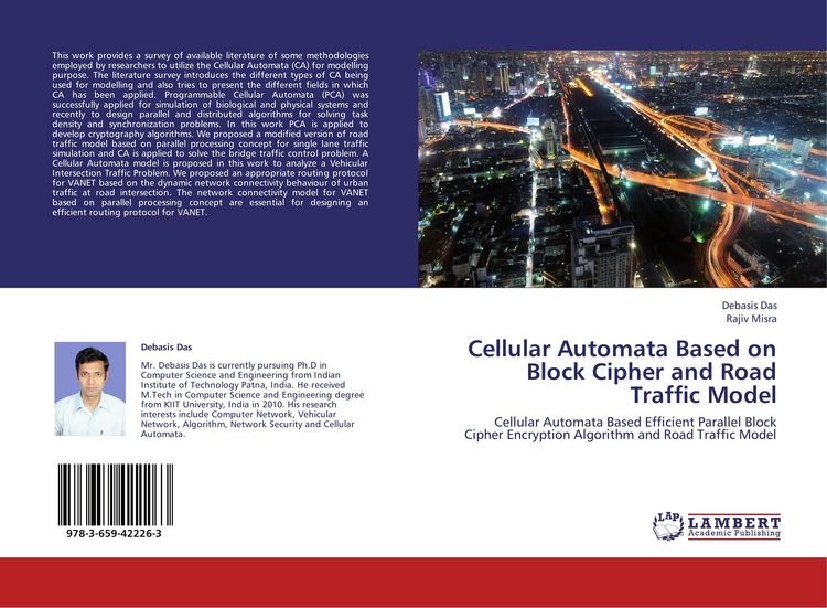 Produktbild: Cellular Automata Based on Block Cipher and Road Traffic Model