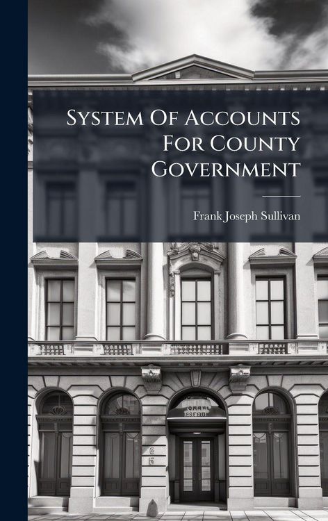 Produktbild: System Of Accounts For County Government