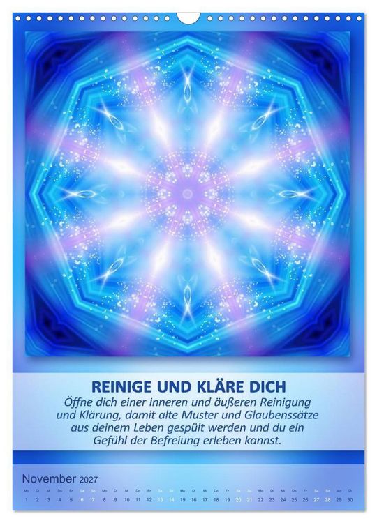 Produktbild: Light Energy Mandalas - Kalender - Vol. 2 (Wandkalender 2027 DIN A3 hoch), CALVENDO Monatskalender