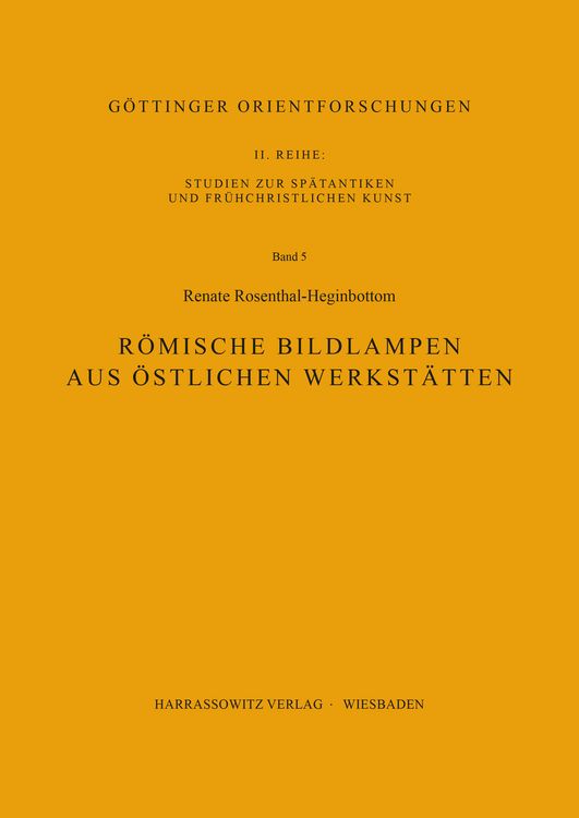 Produktbild: R&ouml;mische Bildlampen aus &ouml;stlichen Werkst&auml;tten