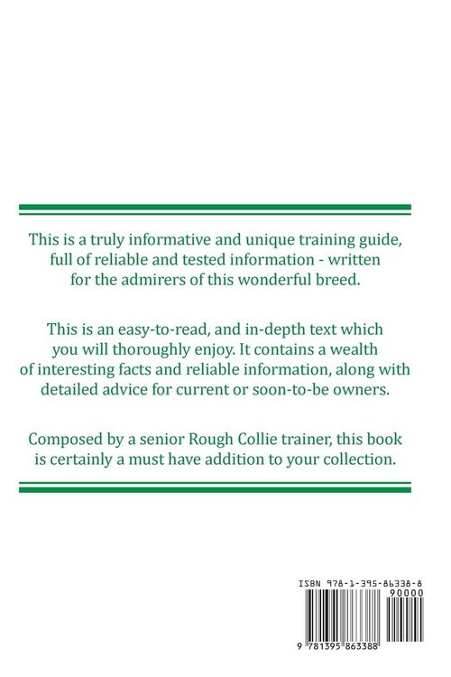 Produktbild: Rough Collie Training Guide Rough Collie Training Book Features