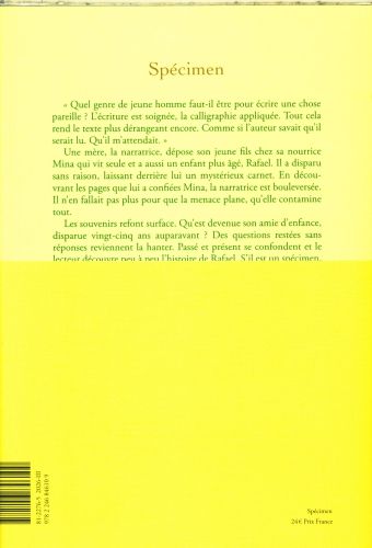 Produktbild: Sp&eacute;cimen