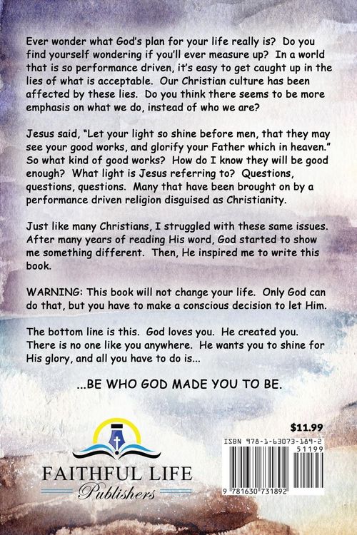 Produktbild: Be Who God Made You To Be