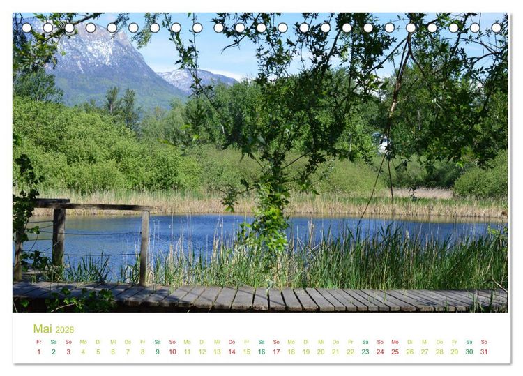 Produktbild: Der Kalterer See - Sch&ouml;nheit in S&uuml;dtirols S&uuml;den (Tischkalender 2026 DIN A5 quer), CALVENDO Monatskalender