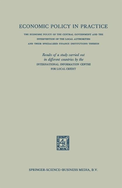 Produktbild: Economic policy in practice