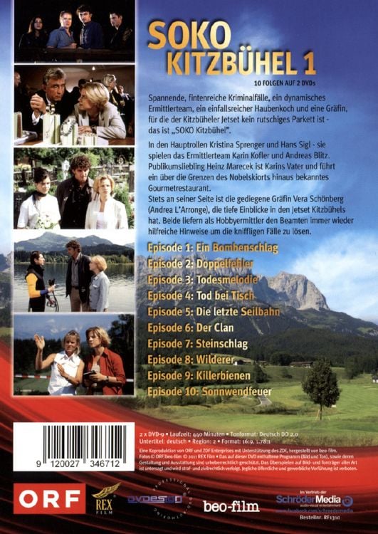 Produktbild: SOKO Kitzb&uuml;hel - Box 1 [2 DVDs]