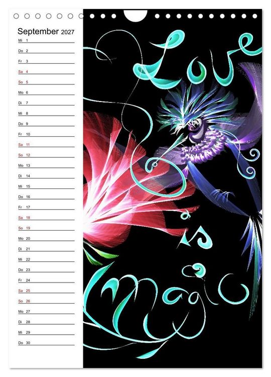 Produktbild: Textile Gewebekunst (Wandkalender 2027 DIN A4 hoch), CALVENDO Monatskalender