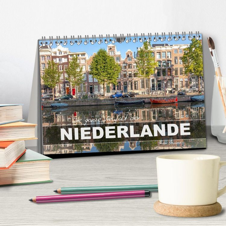 Produktbild: Die ganze Vielfalt der Niederlande (Tischkalender 2026 DIN A5 quer), CALVENDO Monatskalender