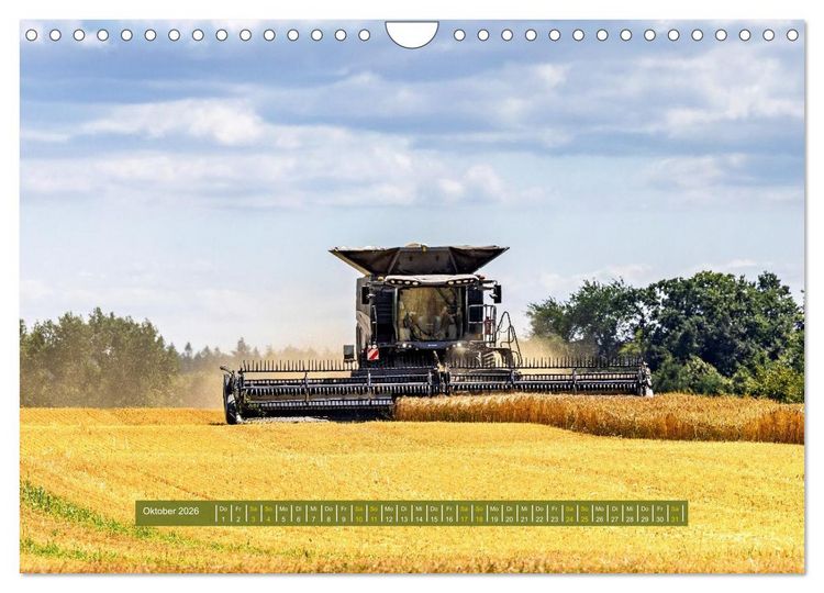 Produktbild: Giganten der Ernte (Wandkalender 2026 DIN A4 quer), CALVENDO Monatskalender