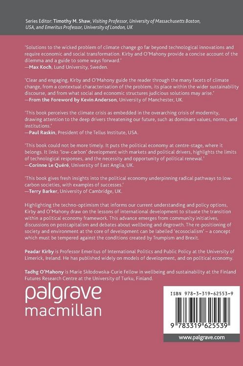 Produktbild: The Political Economy of the Low-Carbon Transition