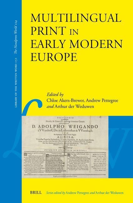 Produktbild: Multilingual Print in Early Modern Europe