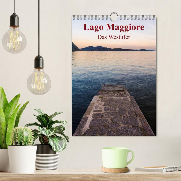 Produktbild: Lago Maggiore - Das Westufer (Wandkalender 2026 DIN A4 hoch), CALVENDO Monatskalender