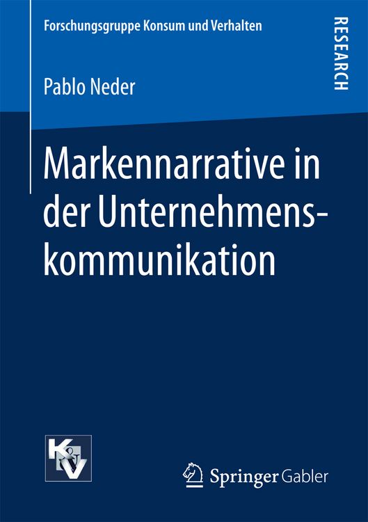 Produktbild: Markennarrative in der Unternehmenskommunikation