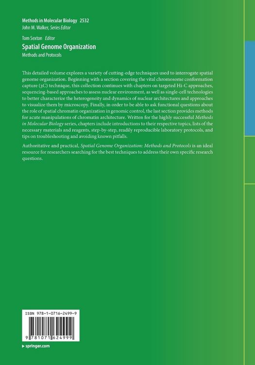 Produktbild: Spatial Genome Organization