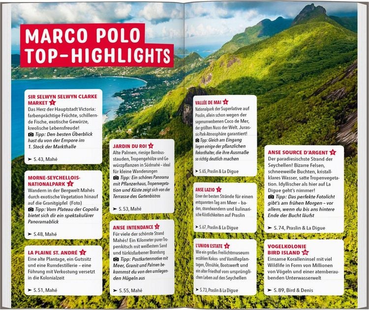 Produktbild: MARCO POLO Reisef&uuml;hrer Seychellen