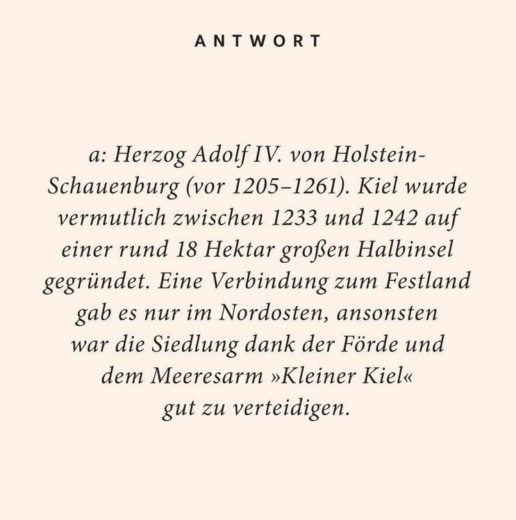 Produktbild: Kiel-Quiz