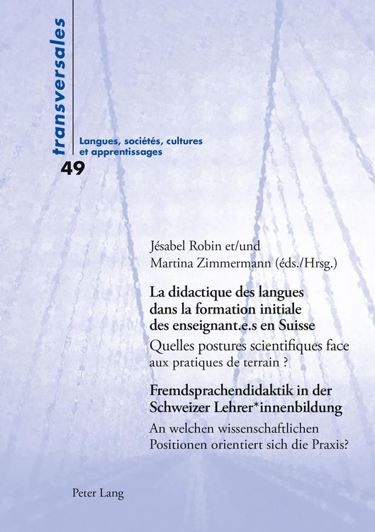 Produktbild: La didactique des langues dans la formation initiale des enseignant.e.s en Suisse / Fremdsprachendidaktik in der Schweizer Lehrer*innenbildung