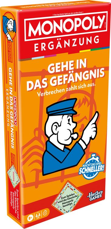 Produktbild: Monopoly Erg&auml;nzung: Gehe In Das Gef&auml;ngnis