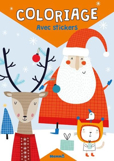 Produktbild: Coloriage avec stickers : P&egrave;re No&euml;l