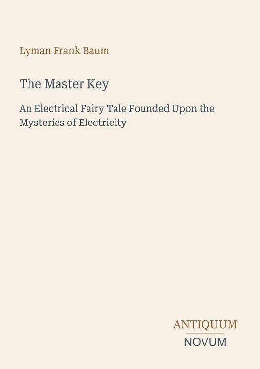 Produktbild: The Master Key