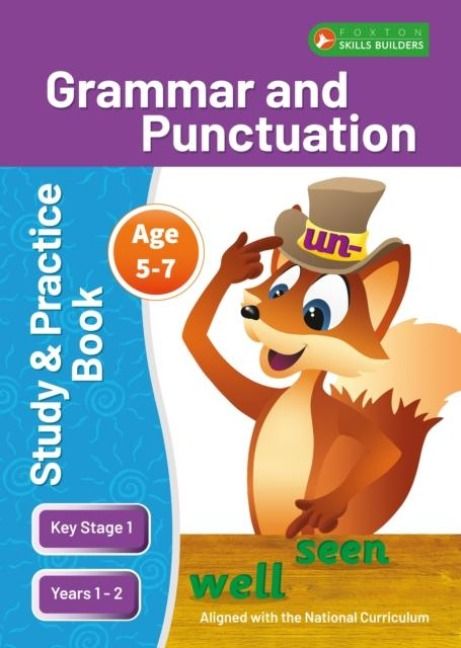Produktbild: KS1 Grammar & Punctuation Study and Practice Book for Ages 5-7 (Years 1 - 2) Perfect for learning at home or use in the classroom