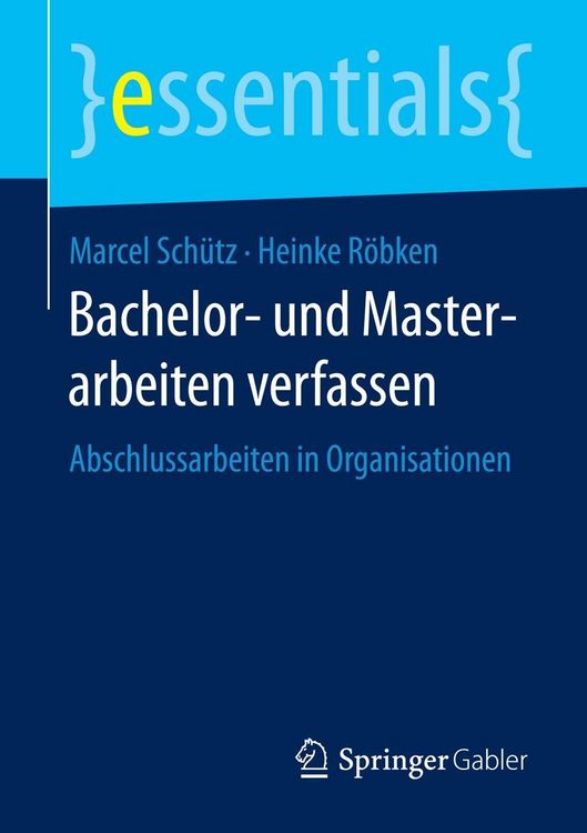 Produktbild: Bachelor- und Masterarbeiten verfassen