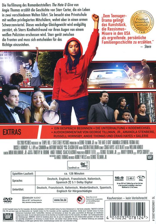 Produktbild: The Hate U Give