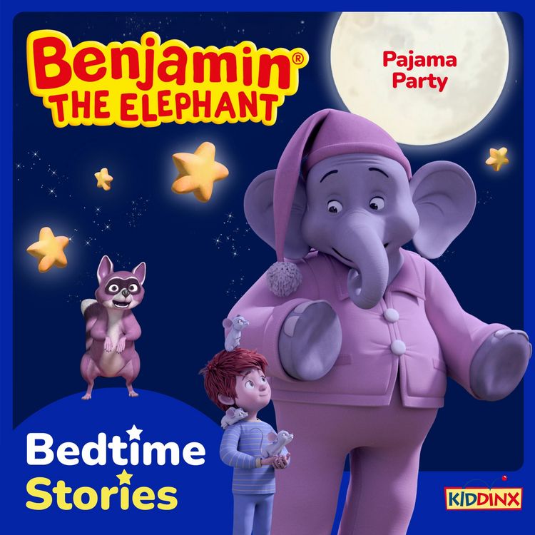 Produktbild: Benjamin the Elephant, Bedtime Stories for Kids, Pajama Party