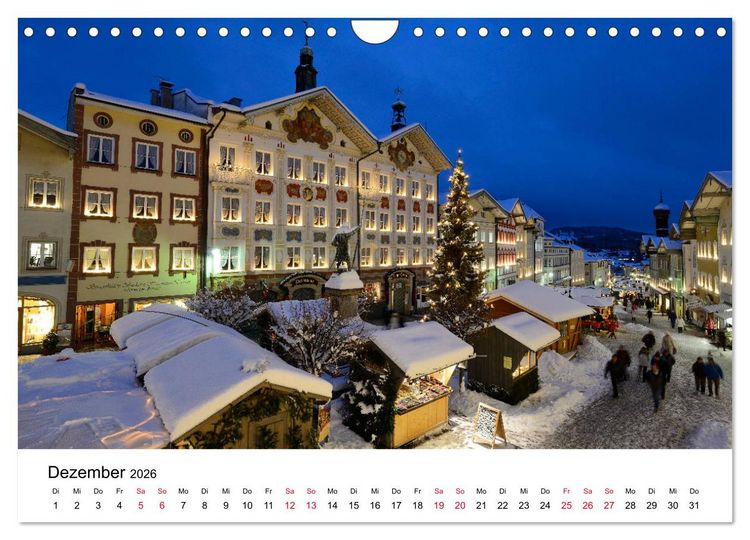 Produktbild: Bad T&ouml;lz - Perle an der Isar (Wandkalender 2026 DIN A4 quer), CALVENDO Monatskalender
