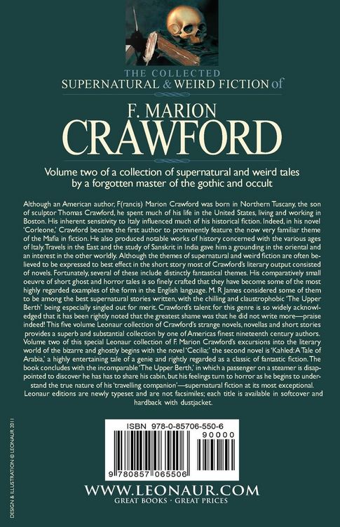 Produktbild: The Collected Supernatural and Weird Fiction of F. Marion Crawford
