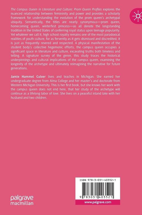 Produktbild: The Campus Queen in Literature and Culture