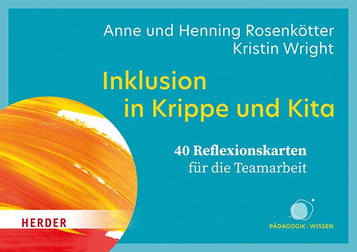 Produktbild: Inklusion in Krippe und Kita. 40 Reflexionskarten f&uuml;r die Teamarbeit