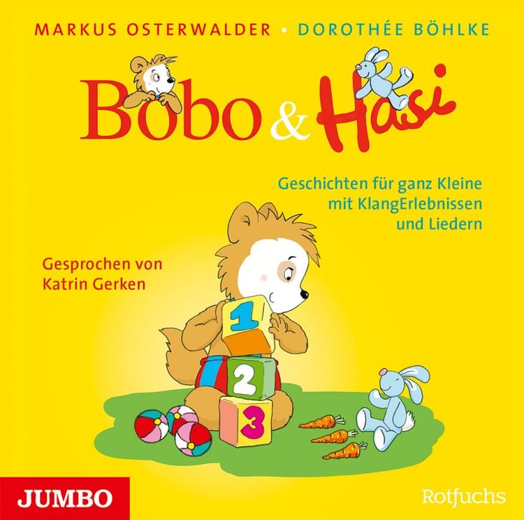 Produktbild: Bobo und Hasi. Geschichten f&uuml;r ganz Kleine mit KlangErlebnissen und Liedern