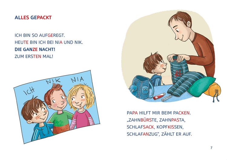 Produktbild: Lesel&ouml;wen 1. Klasse - Toni &uuml;bernachtet woanders (Gro&szlig;buchstabenausgabe)
