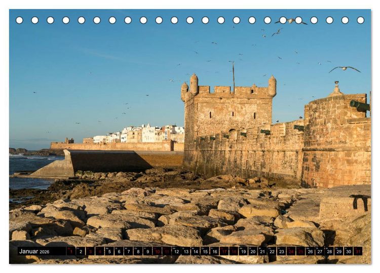 Produktbild: Marokko - Essaouira (Tischkalender 2026 DIN A5 quer), CALVENDO Monatskalender