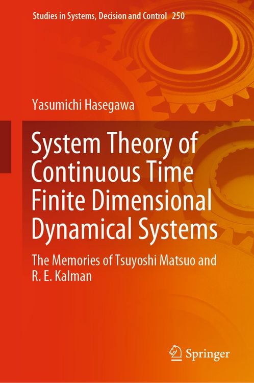 Produktbild: System Theory of Continuous Time Finite Dimensional Dynamical Systems
