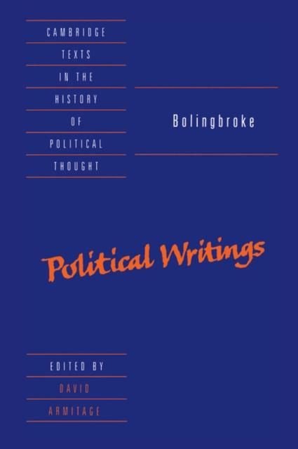 Produktbild: Bolingbroke: Political Writings