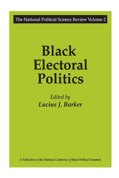 Produktbild: Black Electoral Politics