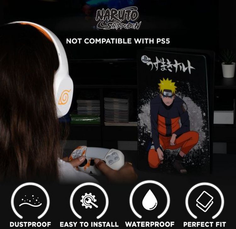 Produktbild: KONIX - Naruto Console Cover [PS5 Slim]