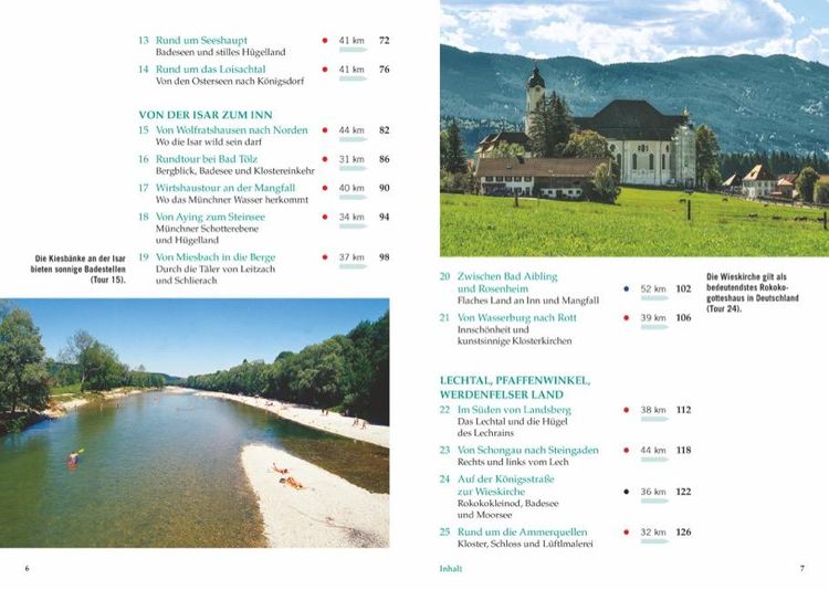 Radtouren am Wasser München & Umgebung