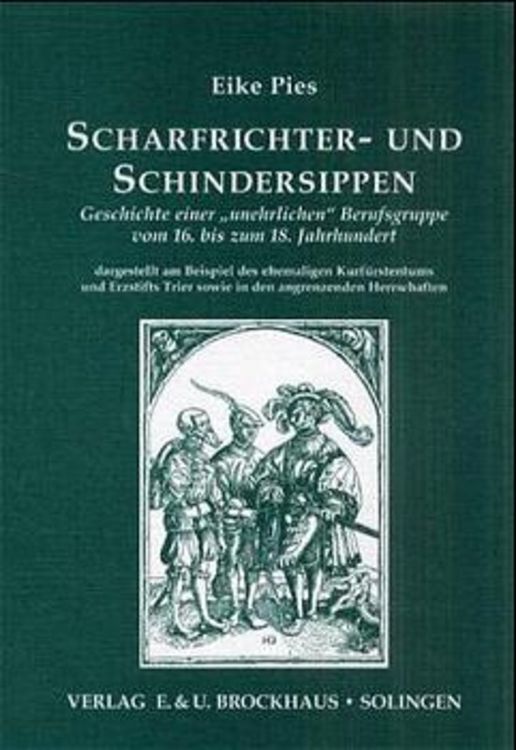 Produktbild: Scharfrichter- und Schindersippen