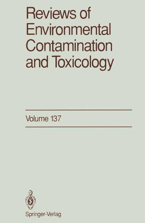 Produktbild: Reviews of Environmental Contamination and Toxicology