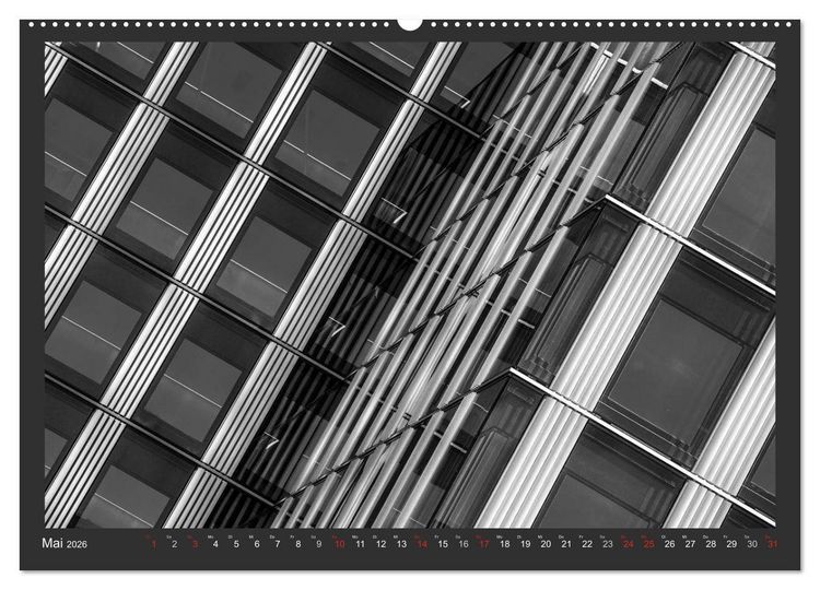 Produktbild: Architektur - Fassaden im Detail 2026 (hochwertiger Premium Wandkalender 2026 DIN A2 quer), Kunstdruck in Hochglanz
