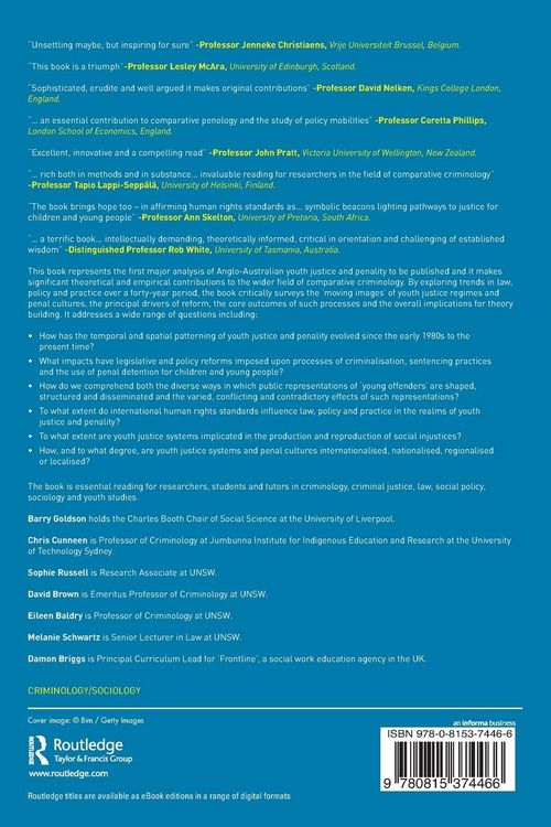 Produktbild: Youth Justice and Penality in Comparative Context