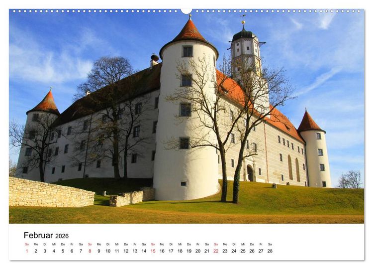 Produktbild: Deutschlands Burgen - Von der Burg zum Schloss (Wandkalender 2026 DIN A2 quer), CALVENDO Monatskalender