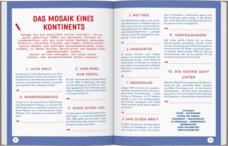 Produktbild: DUMONTs Fantastische R&auml;tselreise Quer durch Europa